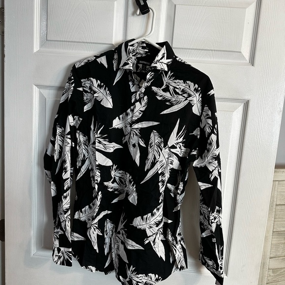 Express Men’s Long Sleeve Button Down Shirt - Picture 1 of 3